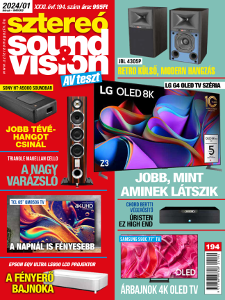 Sztereó Soun & Vision 194. szám címlap